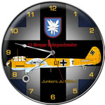 Junkers JU 88A-4 II Gruppe Collectible Wall Clock